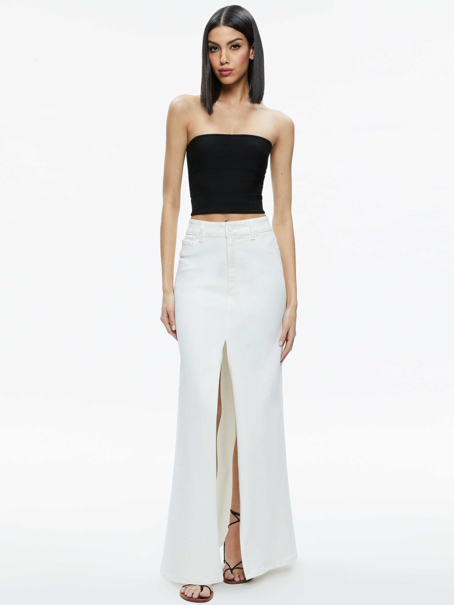 Alice and Olivia Alison Full Length Tube Top | Tops