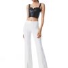 Alice and Olivia Walker Slim Front Slit Pants | Pants