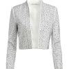 Alice and Olivia Kalia Embellished Open Front Jacket | Jackets + Coats