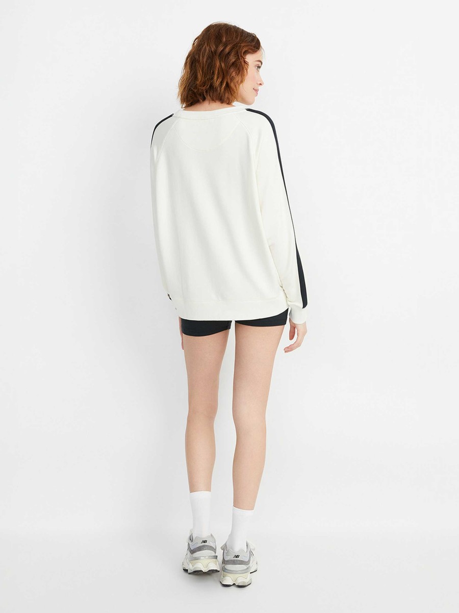 Alice and Olivia A+O X Big Feelings Alli Slouchy Crewneck | Loungewear