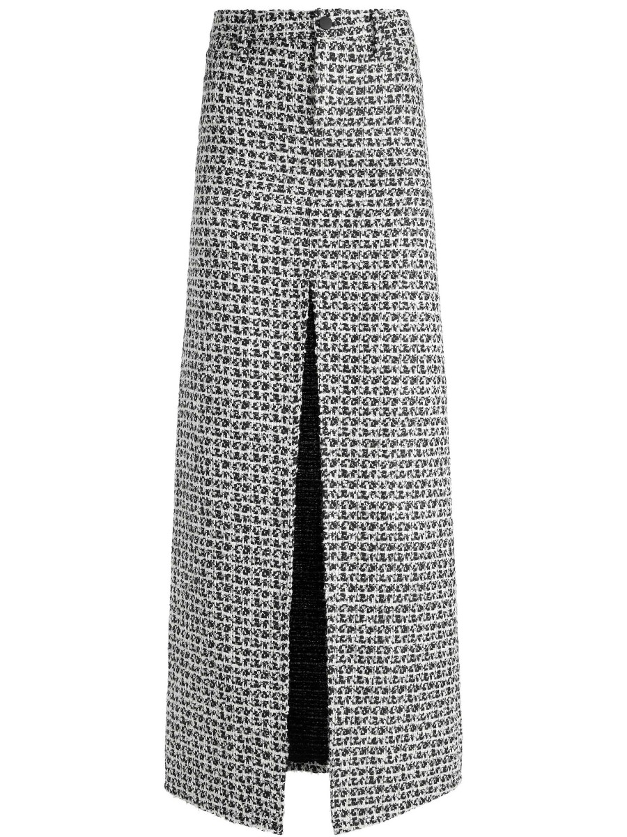 Alice and Olivia Rye Tweed Maxi Skirt | Skirts