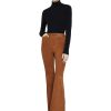 Alice and Olivia Brent High Waisted Suede Pant | Pants