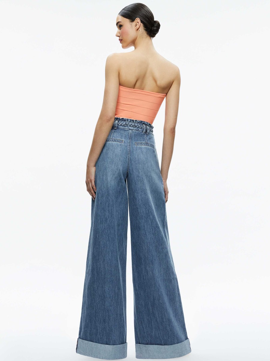 Alice and Olivia Alison Full Length Tube Top | Tops