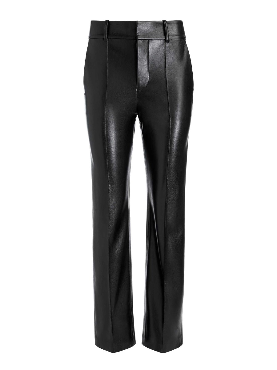 Alice and Olivia Ming Vegan Leather Ankle Pant | Pants