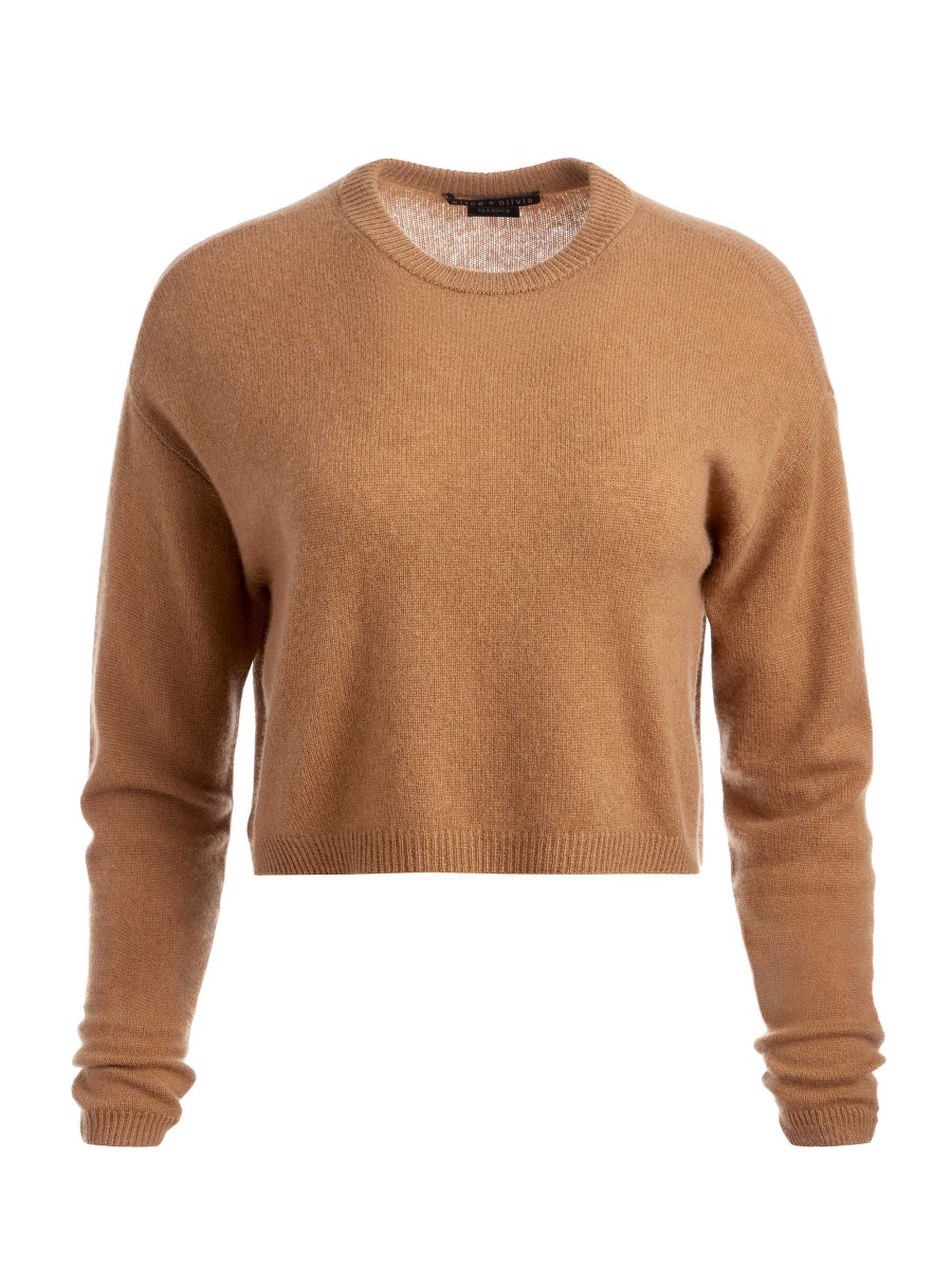 Alice and Olivia Sherrell Crew Neck Pullover | Sweaters