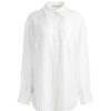 Alice and Olivia Finely Oversized Button Down Shirt | Tops