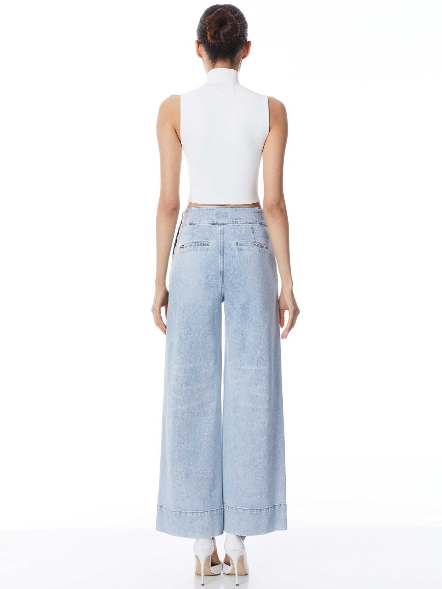 Alice and Olivia Donald High Waisted Jean | Pants