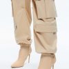 Alice and Olivia Shara Mid Rise Parachute Cargo Pants | Pants