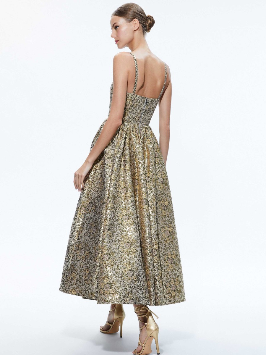 Alice and Olivia Fay Midi Dress | Dresses