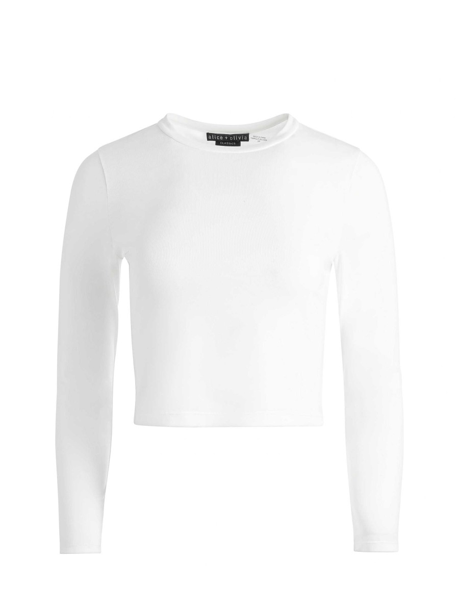 Alice and Olivia Fitted Tee | Tops