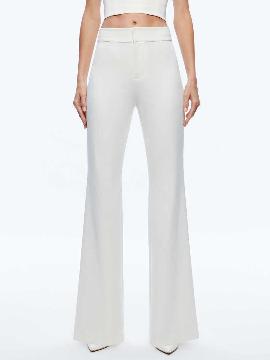 Alice and Olivia Deanna High Waisted Bootcut Pant | Pants