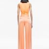 Alice and Olivia Amber Collared Vest + Eric Low Rise Pant | Matching Sets