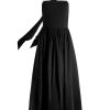 Alice and Olivia Glynis Spaghetti Strap Scarf Midi Dress | Dresses