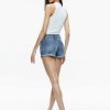 Alice and Olivia Maggie Mid Rise Vintage Shorts | Shorts