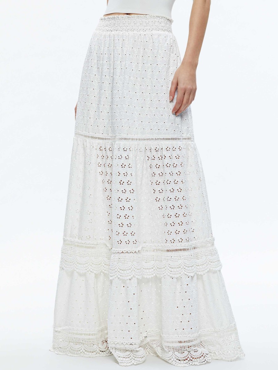 Alice and Olivia Reise Panelled Maxi Skirt | Skirts