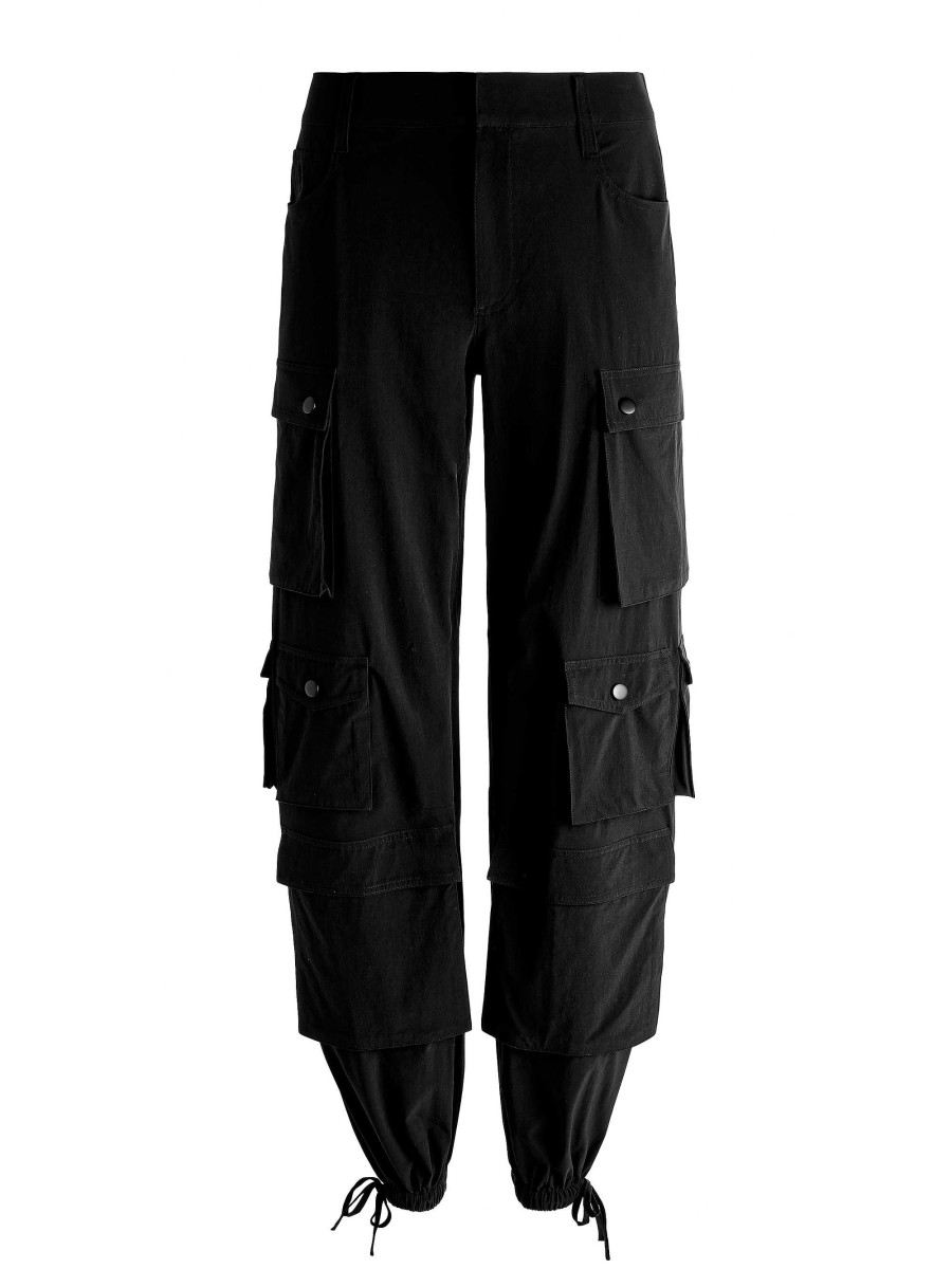 Alice and Olivia Olympia High Rise Ankle Tie Cargo Pants | Pants