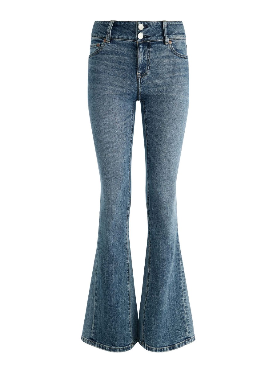 Alice and Olivia Stacey Godet Bell Flare Jean | Pants