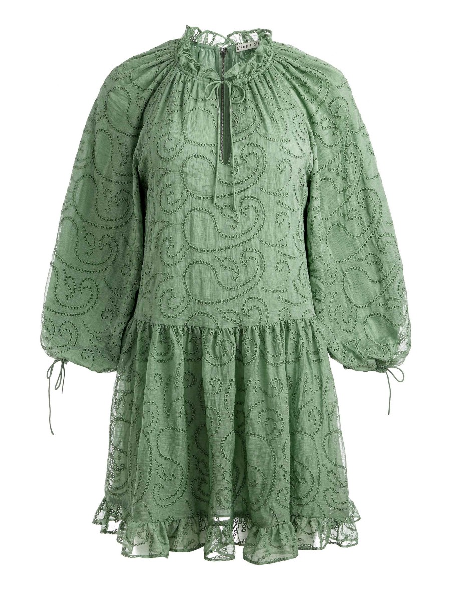 Alice and Olivia Sherrie Gathered Tunic Dress | Dresses