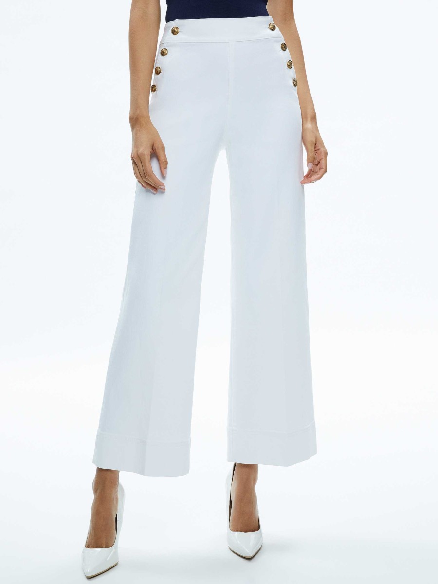 Alice and Olivia Narin High Rise Jean | Pants