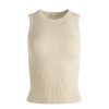 Alice and Olivia Tonita Ribbed Tank | Tops