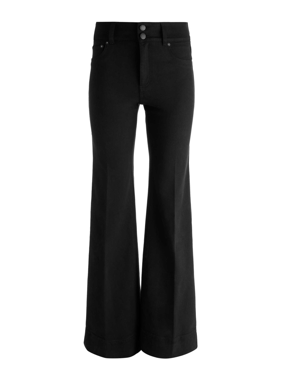 Alice and Olivia Missa 5 Pocket High Rise Wide Leg Jean | Pants