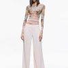 Alice and Olivia Eric Low Rise Pant | Pants