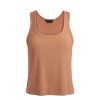 Alice and Olivia Avril Boxy Tank | Tops