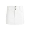 Alice and Olivia Laika Low Rise Vegan Leather Mini Skirt | Skirts