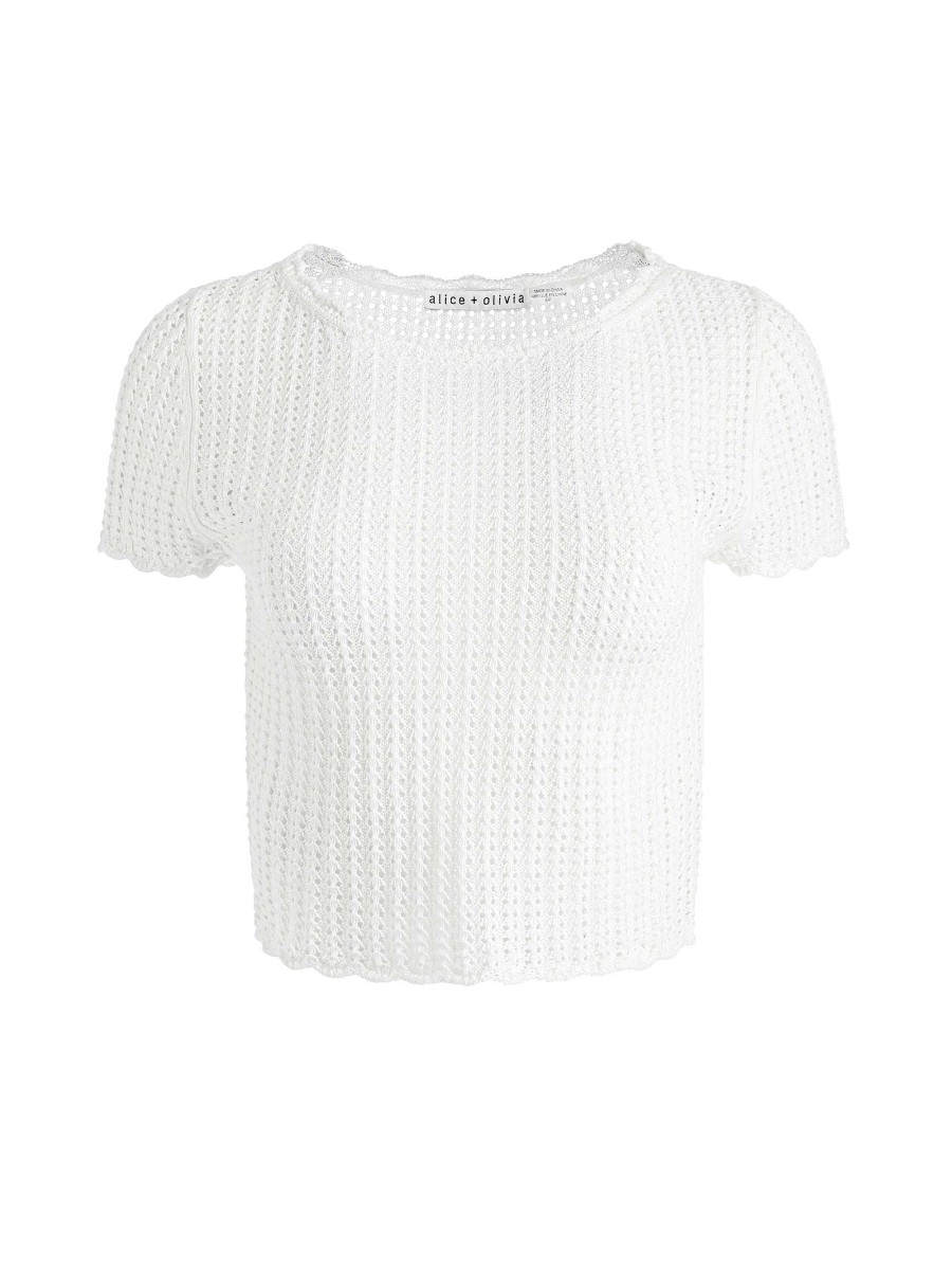 Alice and Olivia Maryam Pullover | Tops