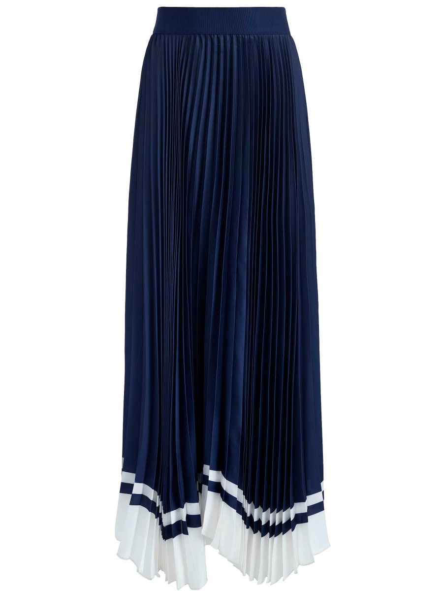 Alice and Olivia Katz Maxi Pleated Skirt | Skirts