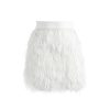 Alice and Olivia Cina Feather Mini Skirt | Skirts