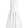 Alice and Olivia Diana Sleeveless Structured Midi Dress | Dresses