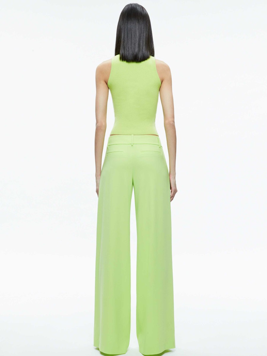 Alice and Olivia Eric Low Rise Pant | Pants