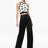 Alice and Olivia Rydel Cropped Tank + Tomasa High Rise Pant | Matching Sets