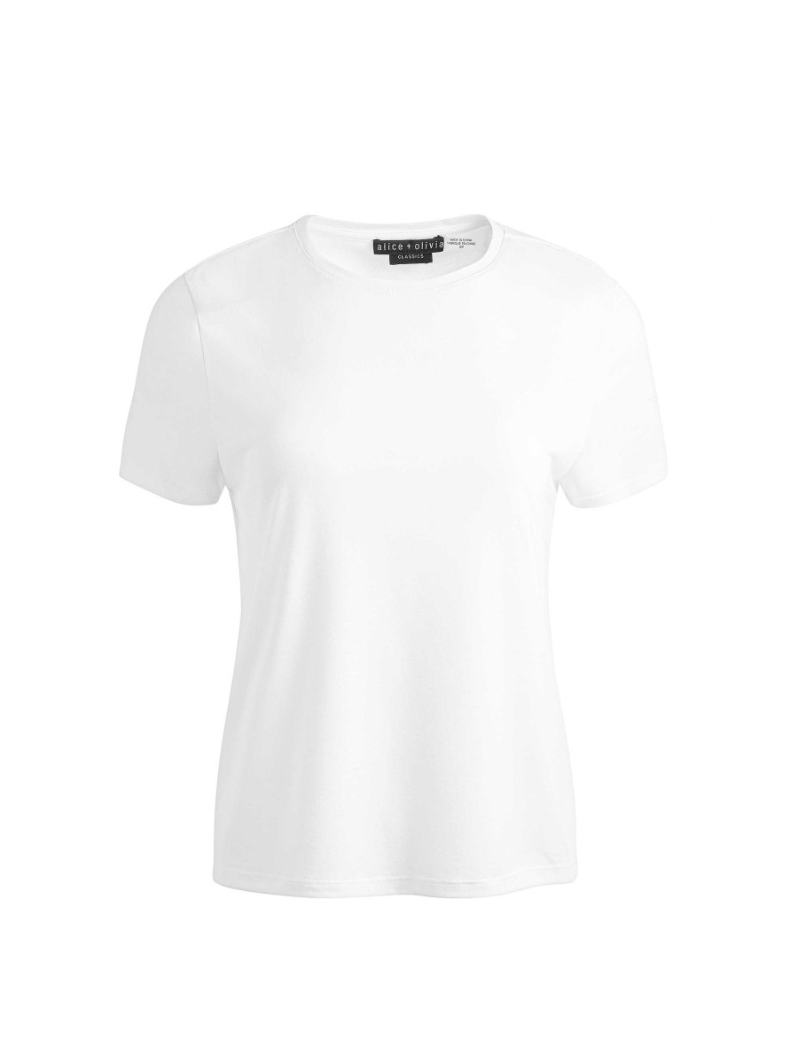 Alice and Olivia Perfect Tee | Tops