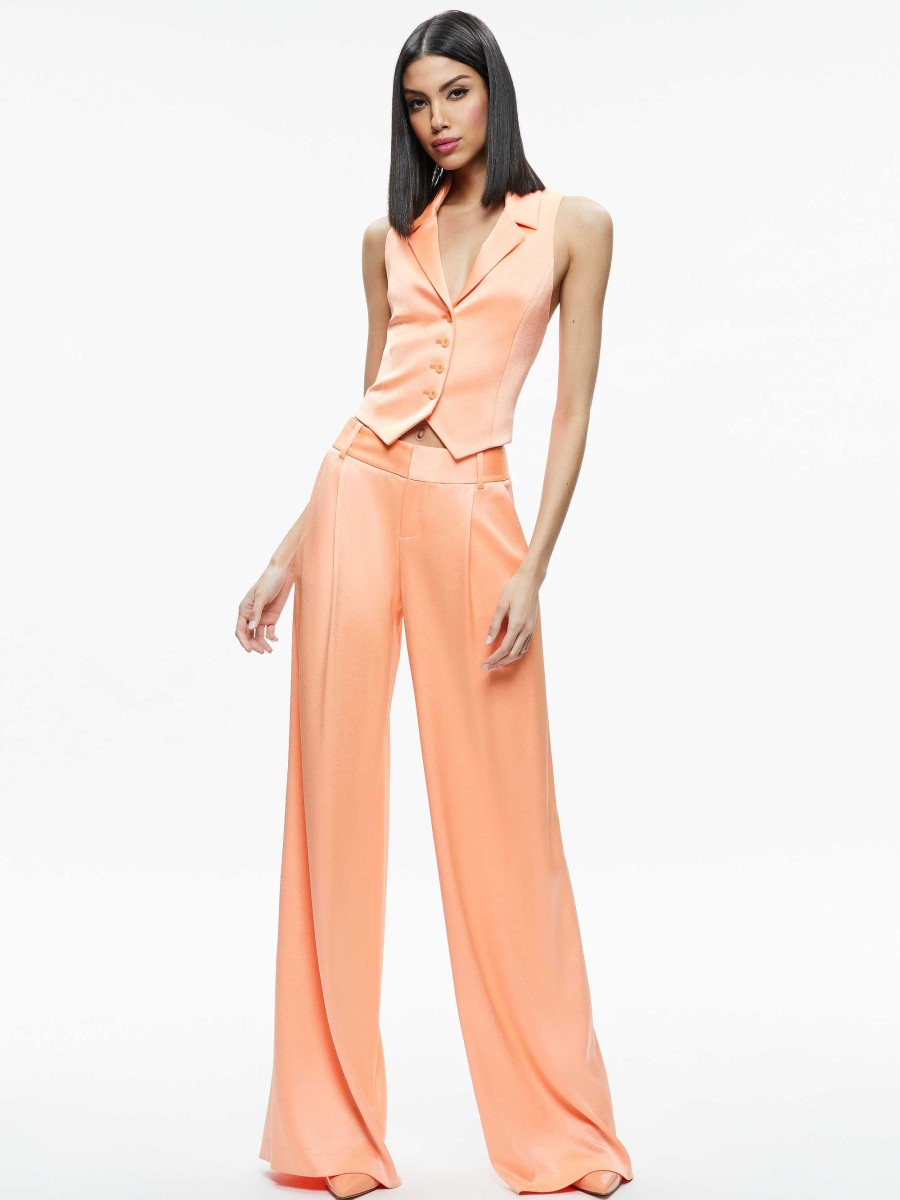 Alice and Olivia Eric Low Rise Pant | Pants