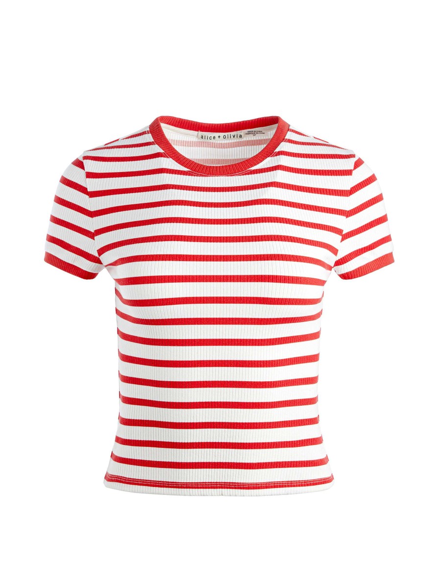 Alice and Olivia Tess Baby Tee | Tops