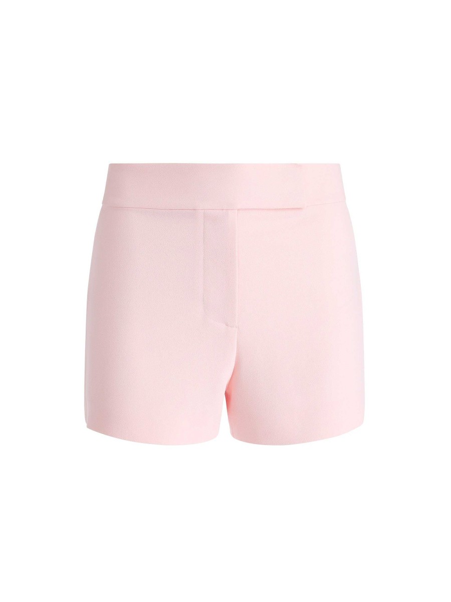 Alice and Olivia Mara Crossover Waistband Clean Short | Shorts