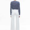 Alice and Olivia Bernetta Cropped Drawstring Pullover | Sweaters