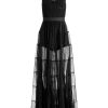 Alice and Olivia Deena Pleated Maxi Dress With Hot Pant | Dresses