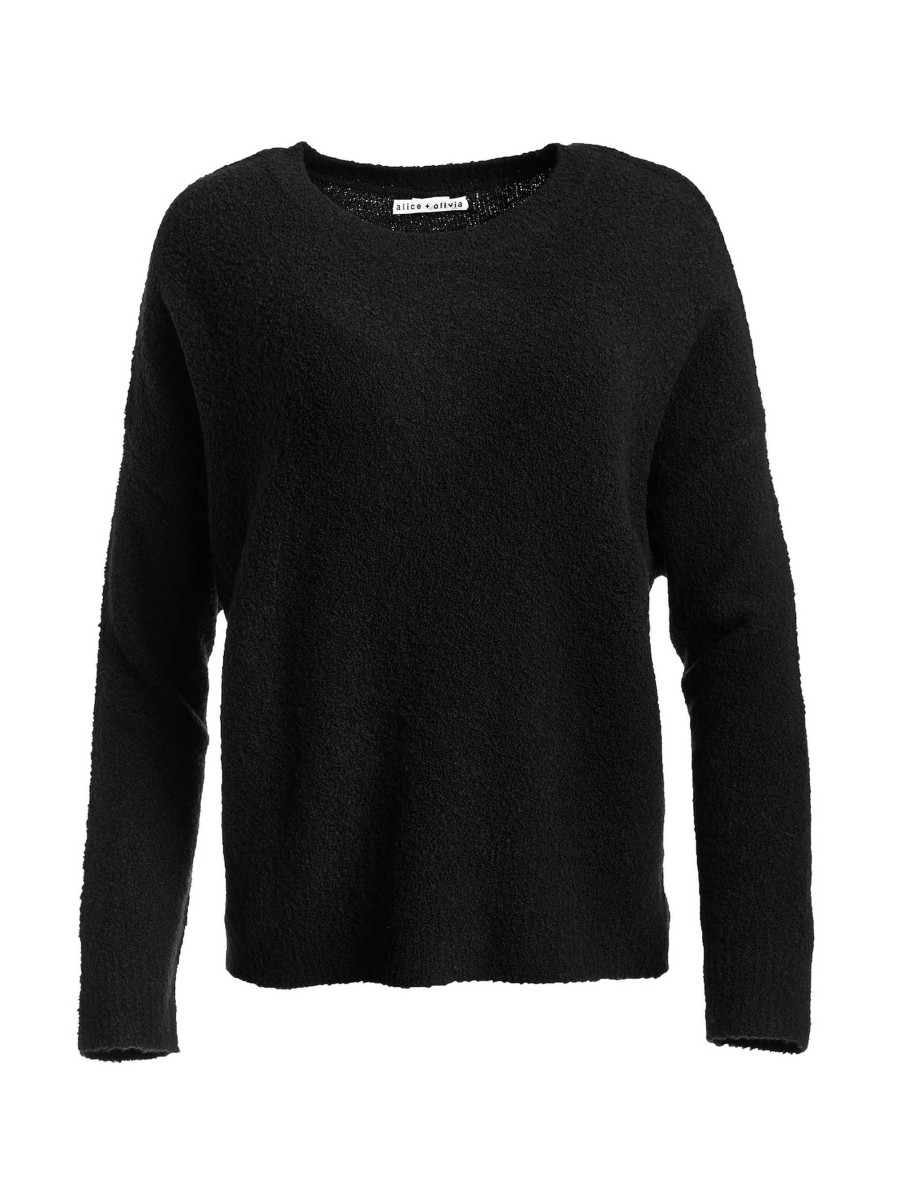 Alice and Olivia Roma Slouchy Pullover | Sweaters