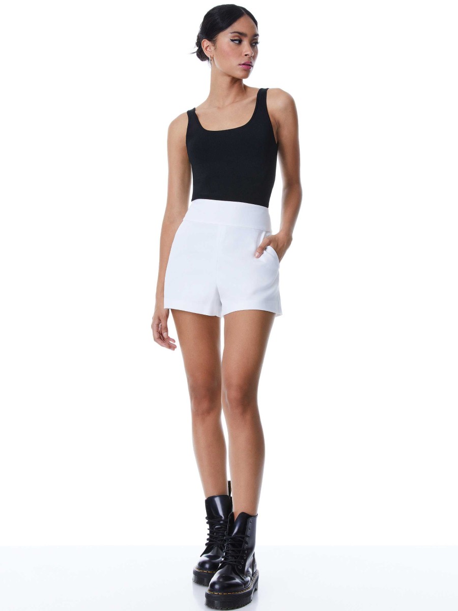 Alice and Olivia Donald High Waist Short | Shorts