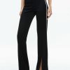 Alice and Olivia Princess Contrast Piping Pant | Pants