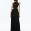 Alice and Olivia Myrtice Embellished Cut Out Maxi Dress | Dresses