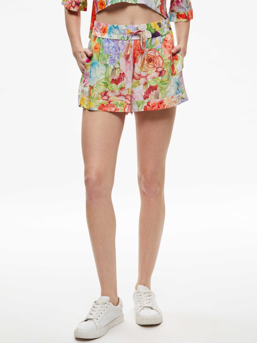 Alice and Olivia Sheena High Wasited Flowy Short | Shorts