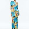 Alice and Olivia A+O X Basquiat Delora Maxi Dress | Dresses