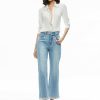 Alice and Olivia Ora High Rise Embellished Jean | Pants