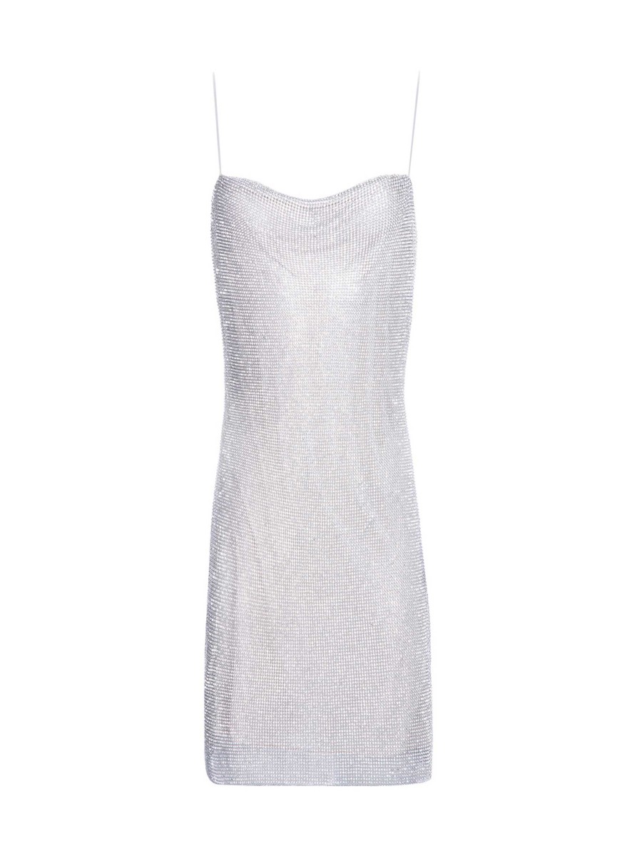 Alice and Olivia Harmony Crystal Mini Dress | Dresses