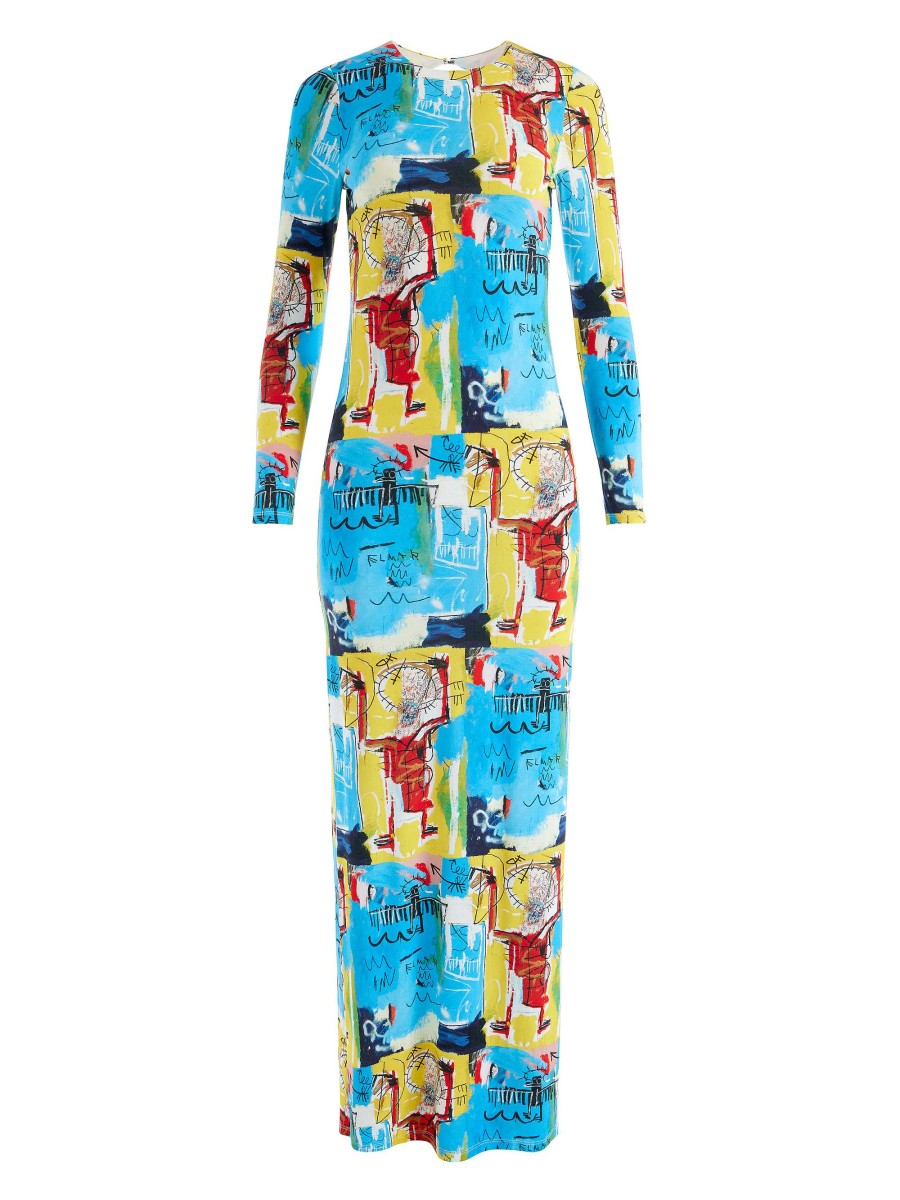 Alice and Olivia A+O X Basquiat Delora Maxi Dress | Dresses