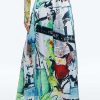 Alice and Olivia A+O X Basquiat Tina Embellished Maxi Skirt | Skirts